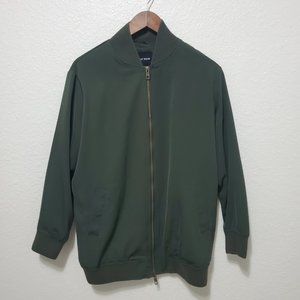 Who What Wear Zip up Jacket Green